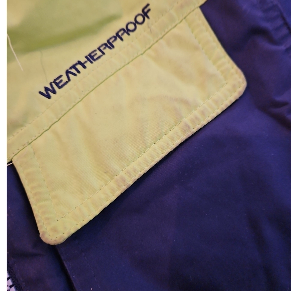 Weatherproof Kids Puffer Jacket - Blue and Green, Size 5 - Picture 10 of 14